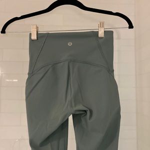 Green lululemon leggings